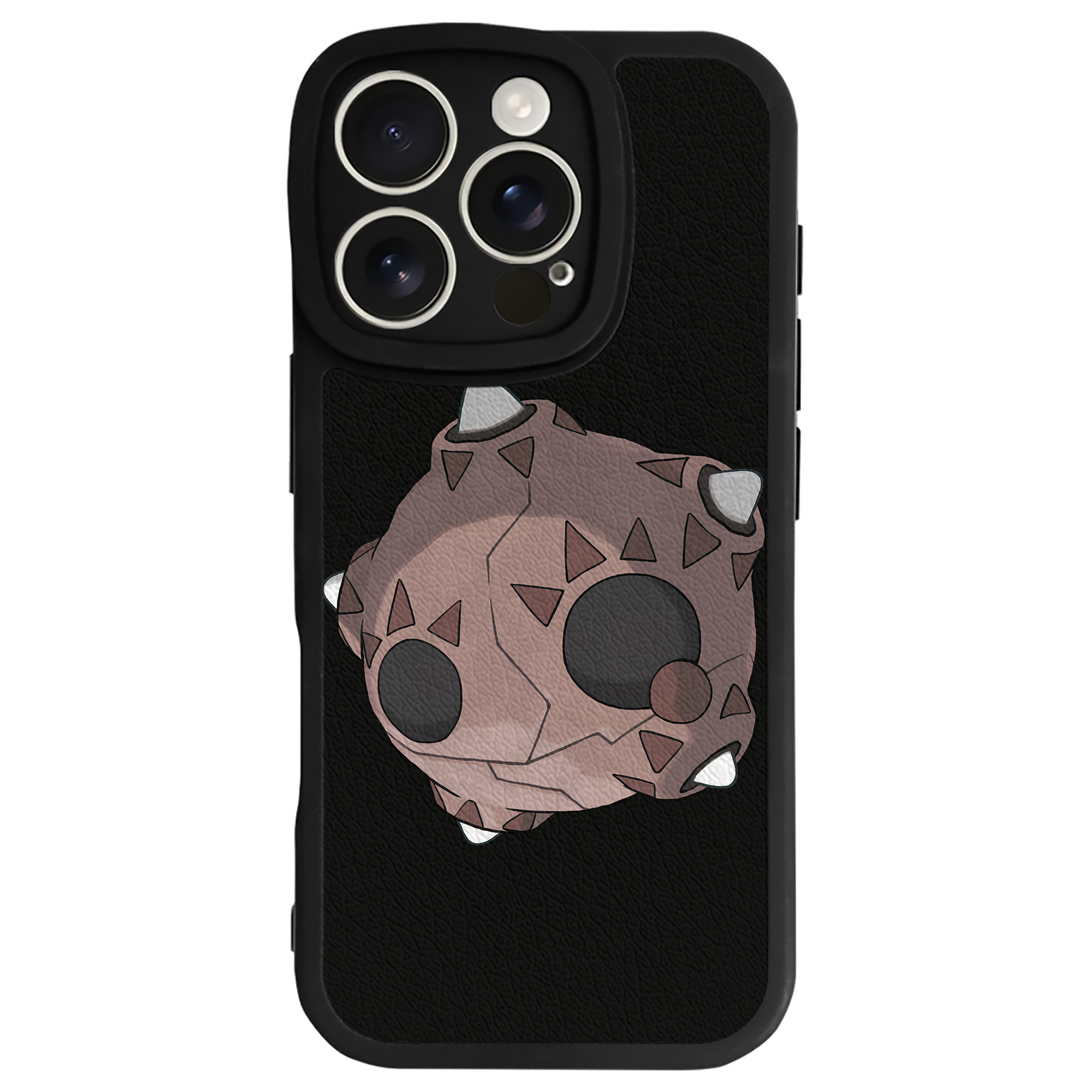 （画像用） ポケットモンスター Pokémon 【iPhone 16シリーズ対応】シリコンスマホケース（レザー調） 材質：シリコン